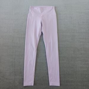 2POOD Leggings Womens Small Lilac High Waist Stretch Athletic Yoga Gym